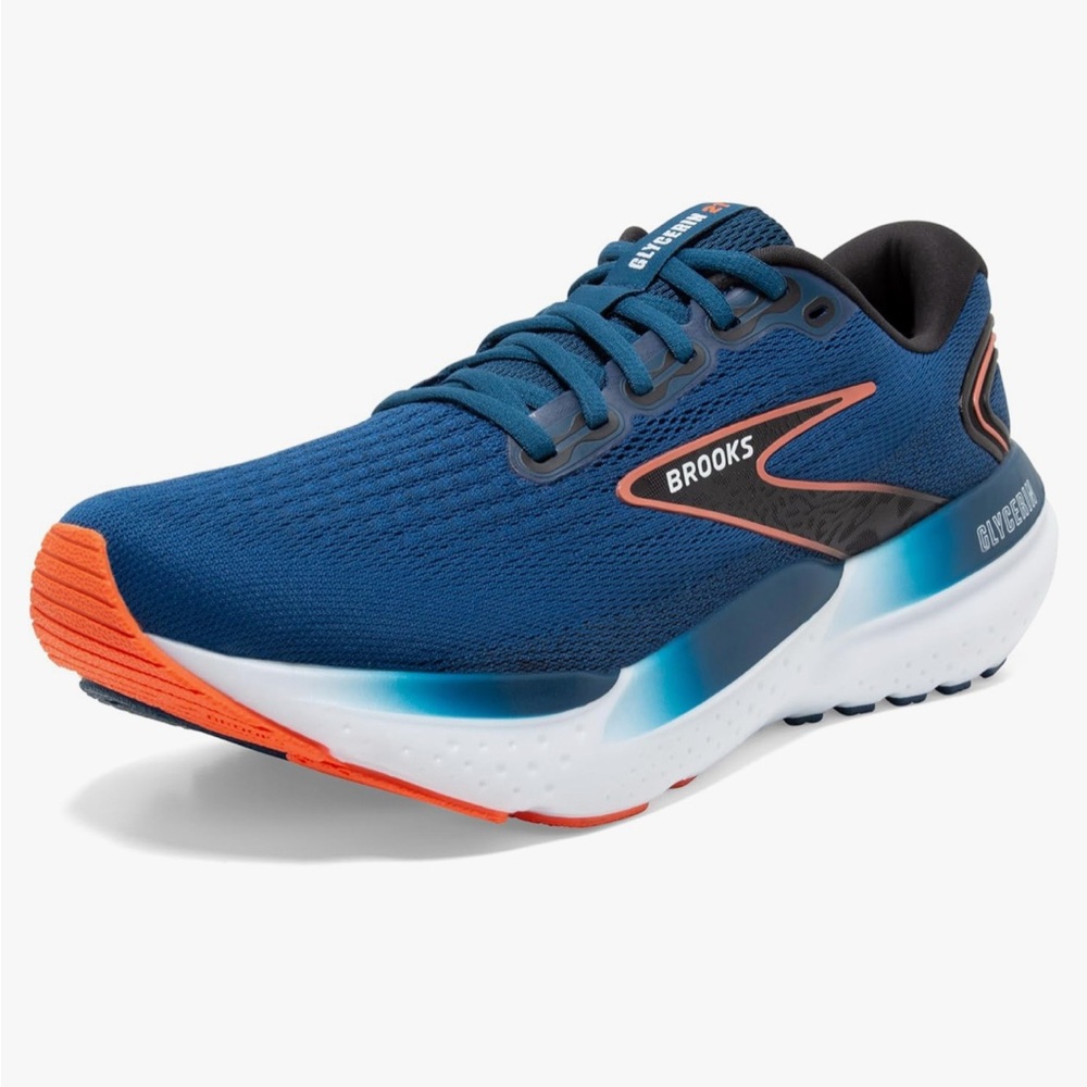 Brooks Glycerin Men's Blue Running Shoes sz 12